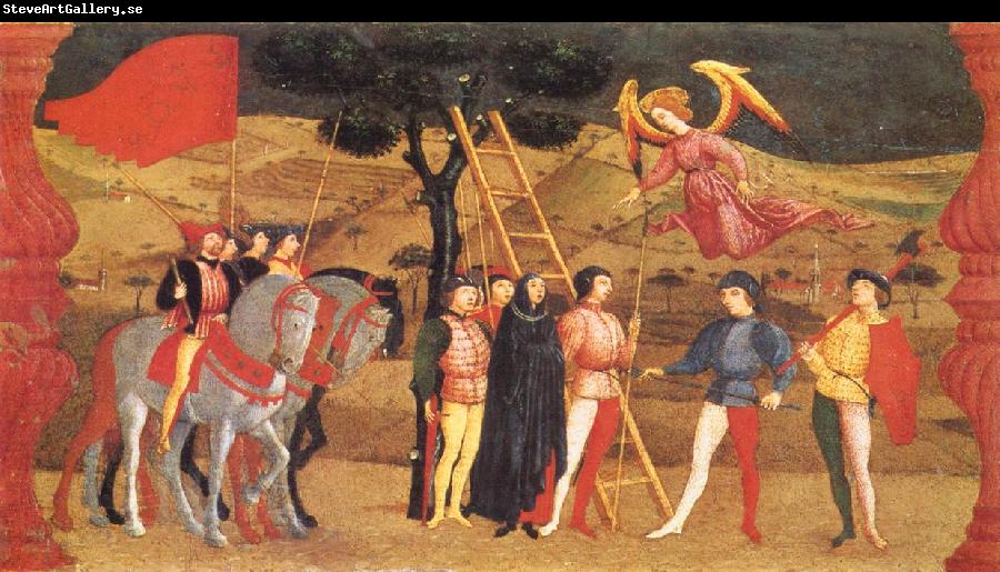 UCCELLO, Paolo Miracle of the Desecrated Host (Scene 4) aet